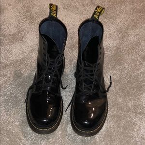 Dr. Martens Patent Leather Boots
